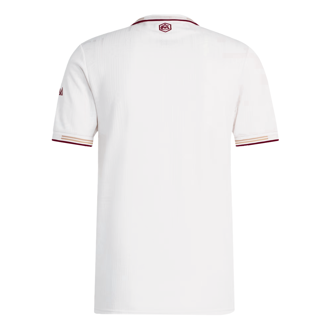 Camiseta de fútbol del Arsenal, tercera equipación visitante, versión jugador, temporada 2025/26