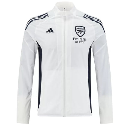 Arsenal Windbreaker Jacket White 2025/26
