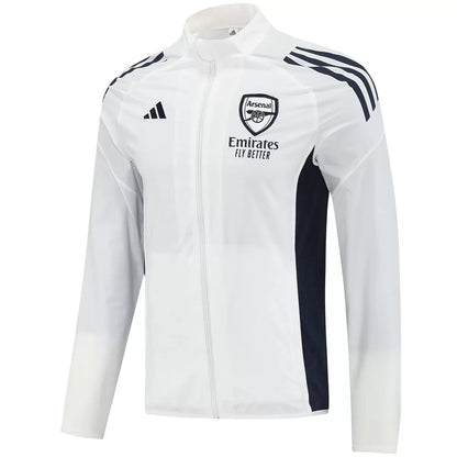 Arsenal Windbreaker Jacket White 2025/26