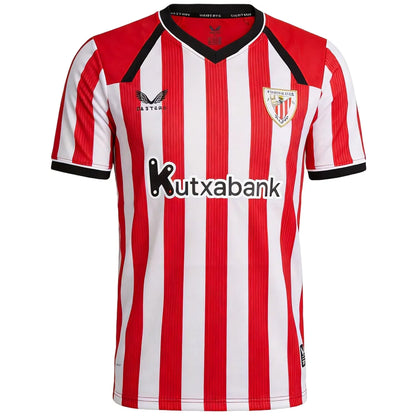 Camiseta de fútbol del Athletic Club de Bilbao para la temporada 2025/26