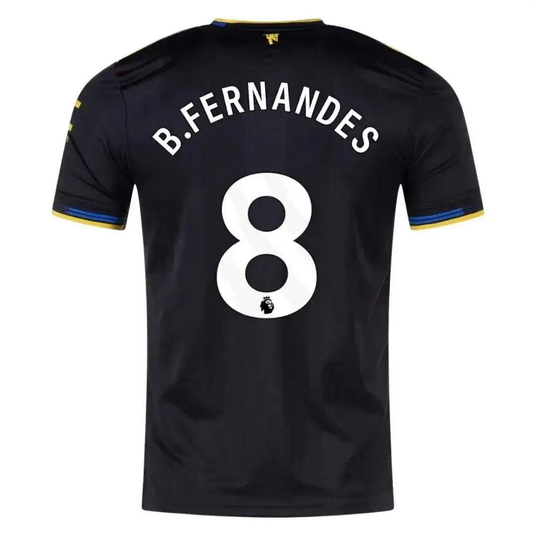 B.FERNANDES #8 Maillot Extérieur Third Version Joueur Manchester United 2025/26