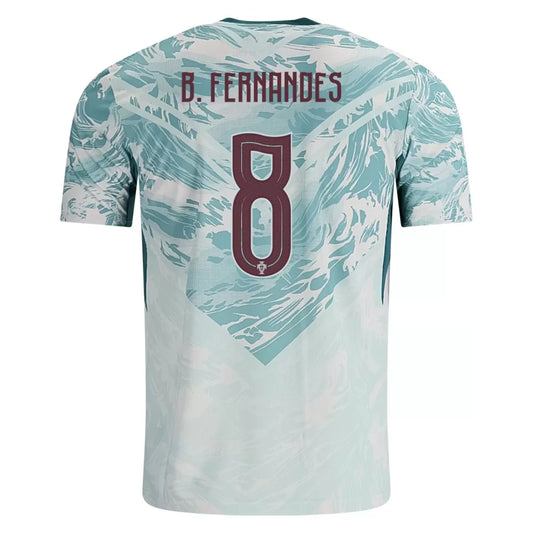 B.FERNANDES #8 Portugal Camiseta de fútbol de visitante Mundial 2026