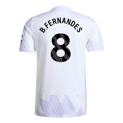 B.FERNANDES #8 Manchester United Maillot extérieur version joueur 2025/26