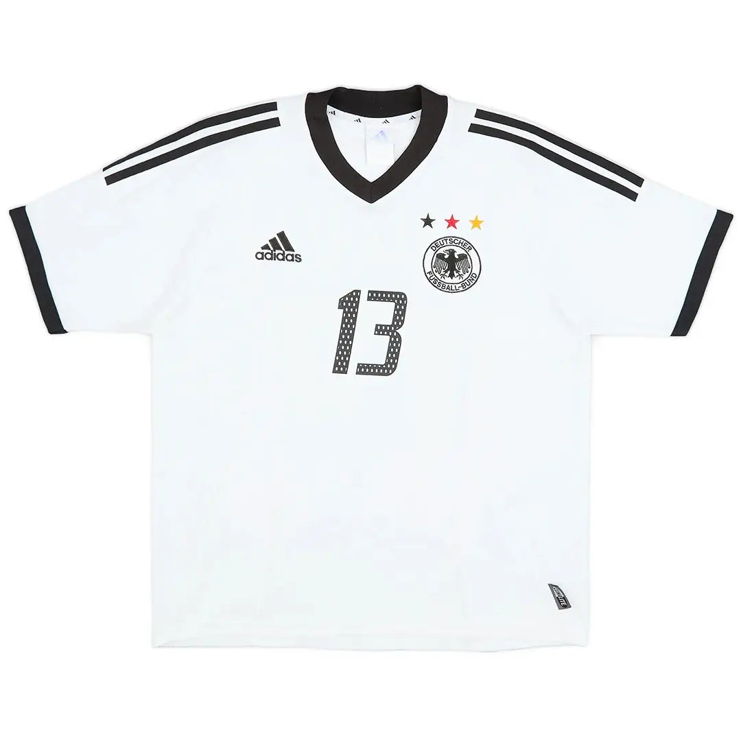 Maillot domicile rétro Allemagne BALLACK n° 13 2002