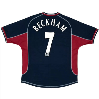 BECKHAM #7 Retro Manchester United 2000/01 Third Jersey