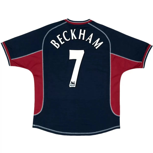 BECKHAM #7 Retro Manchester United 2000/01 Third Jersey