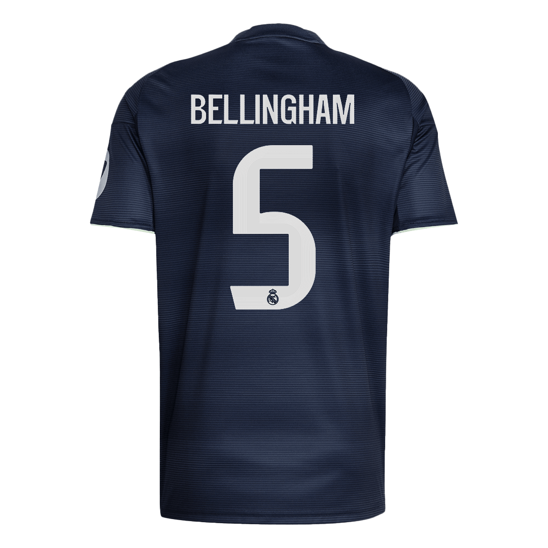 Camiseta de visitante del Real Madrid 2025/26, número 5, de Bellingham