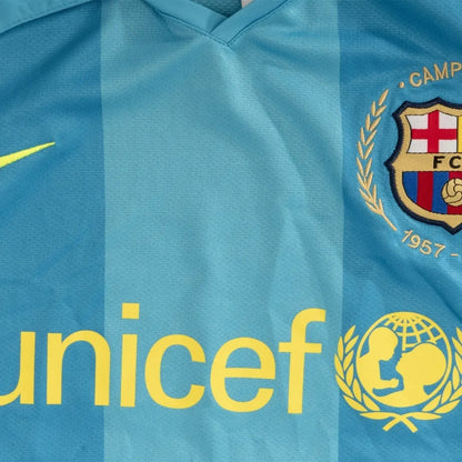 Barcelona 2007/08 Retro Away Soccer Jersey