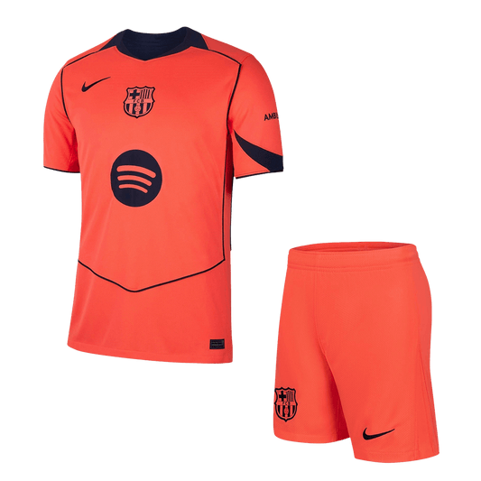 Tercera equipación visitante del FC Barcelona - Camiseta + pantalón corto 2025/26