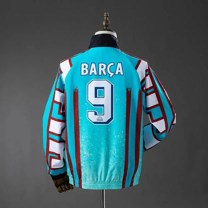Coupe-vent Barcelone 1996/97 Rétro #9 Veste de football