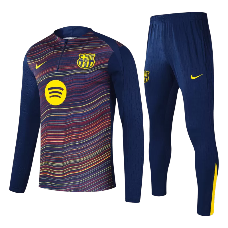 Chándal Barcelona con cremallera de 1/4 temporada 2025/26, multicolor