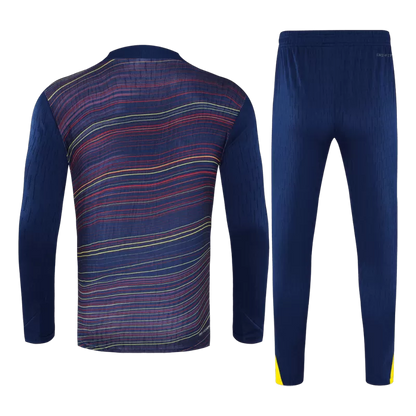 Chándal Barcelona con cremallera de 1/4 temporada 2025/26, multicolor