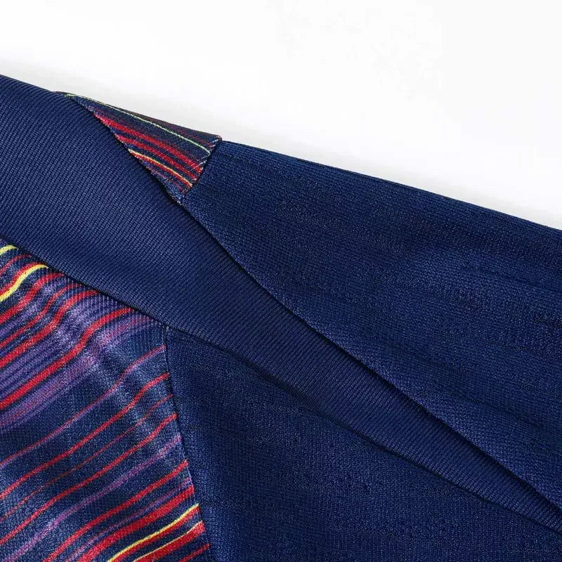 Chándal Barcelona con cremallera de 1/4 temporada 2025/26, multicolor