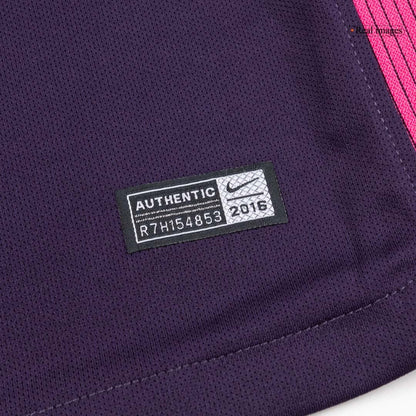 Barcelona 2016/17 Retro Away Soccer Jersey