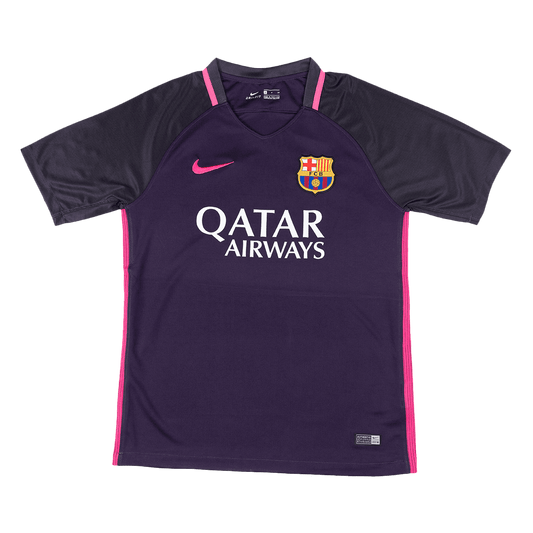 Barcelona 2016/17 Retro Away Soccer Jersey