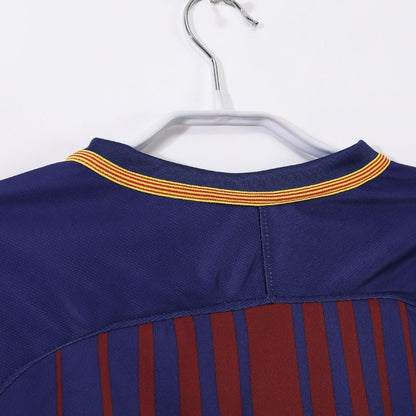 Barcelona 2017/18 Retro Home Soccer Jersey