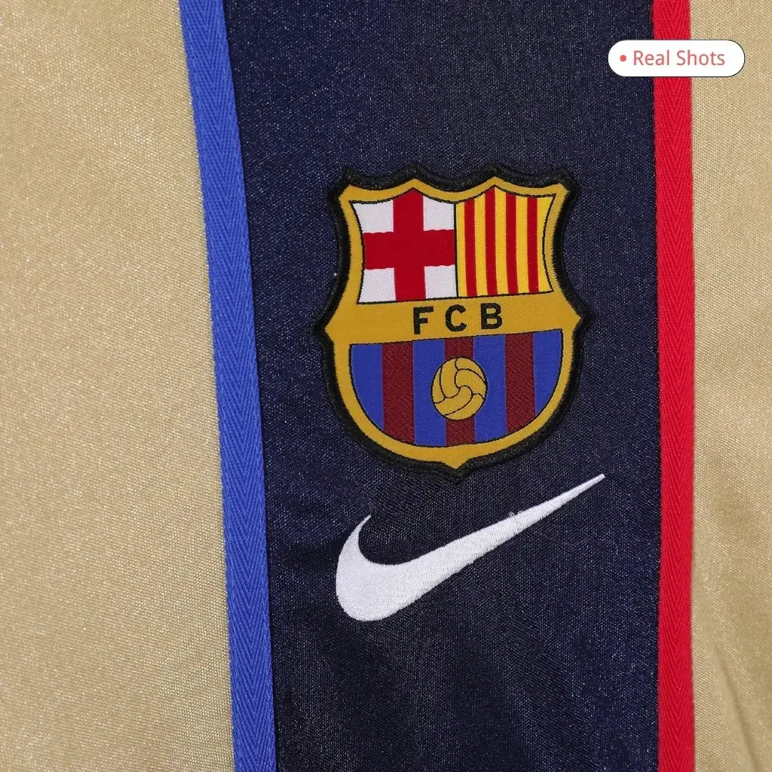 Maillot de football rétro extérieur du FC Barcelone 2002/03