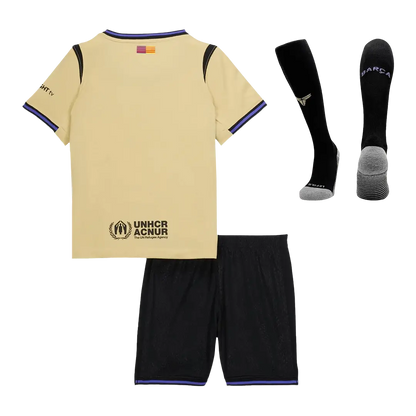 Kid's Barcelona x Kobe Bryant Away Full Kit 2025/26