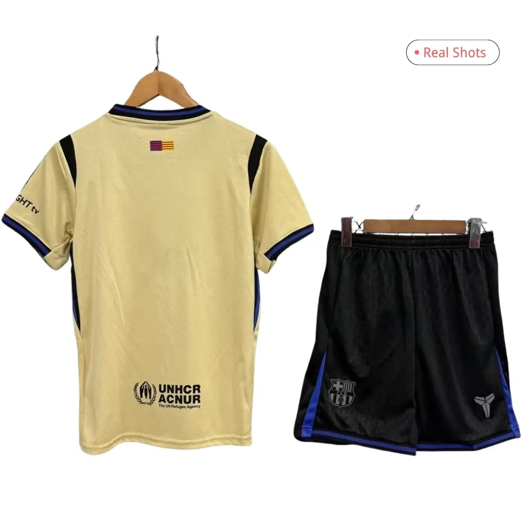 Kid's Barcelona x Kobe Bryant Away Full Kit 2025/26