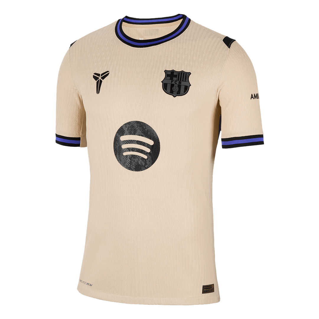 Camiseta de fútbol del FC Barcelona, ​​versión visitante, temporada 2025/26