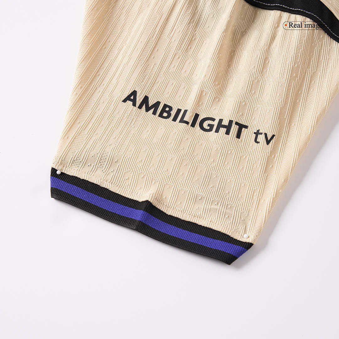 Camiseta de fútbol del FC Barcelona, ​​versión visitante, temporada 2025/26