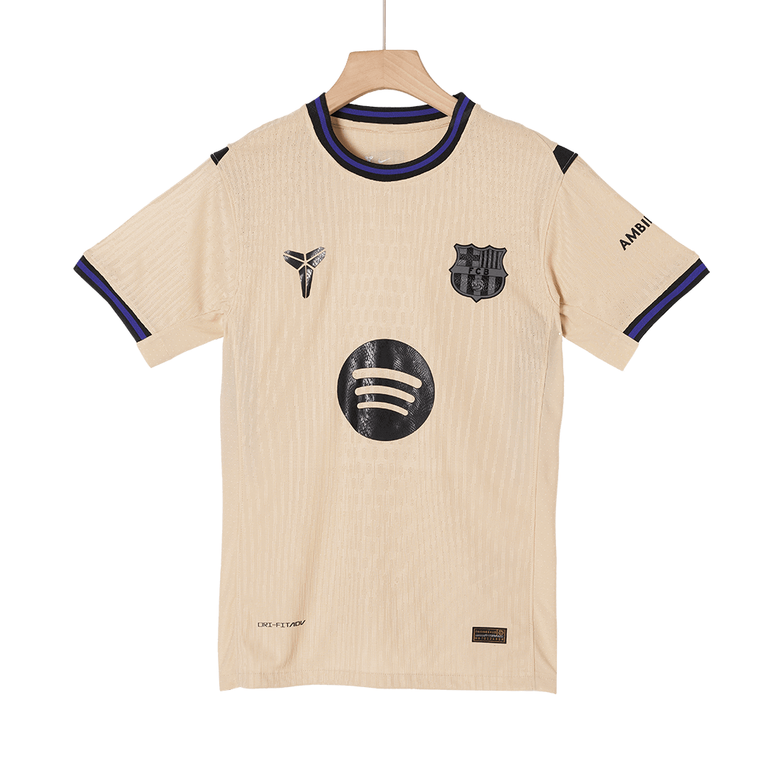 Camiseta de fútbol del FC Barcelona, ​​versión visitante, temporada 2025/26