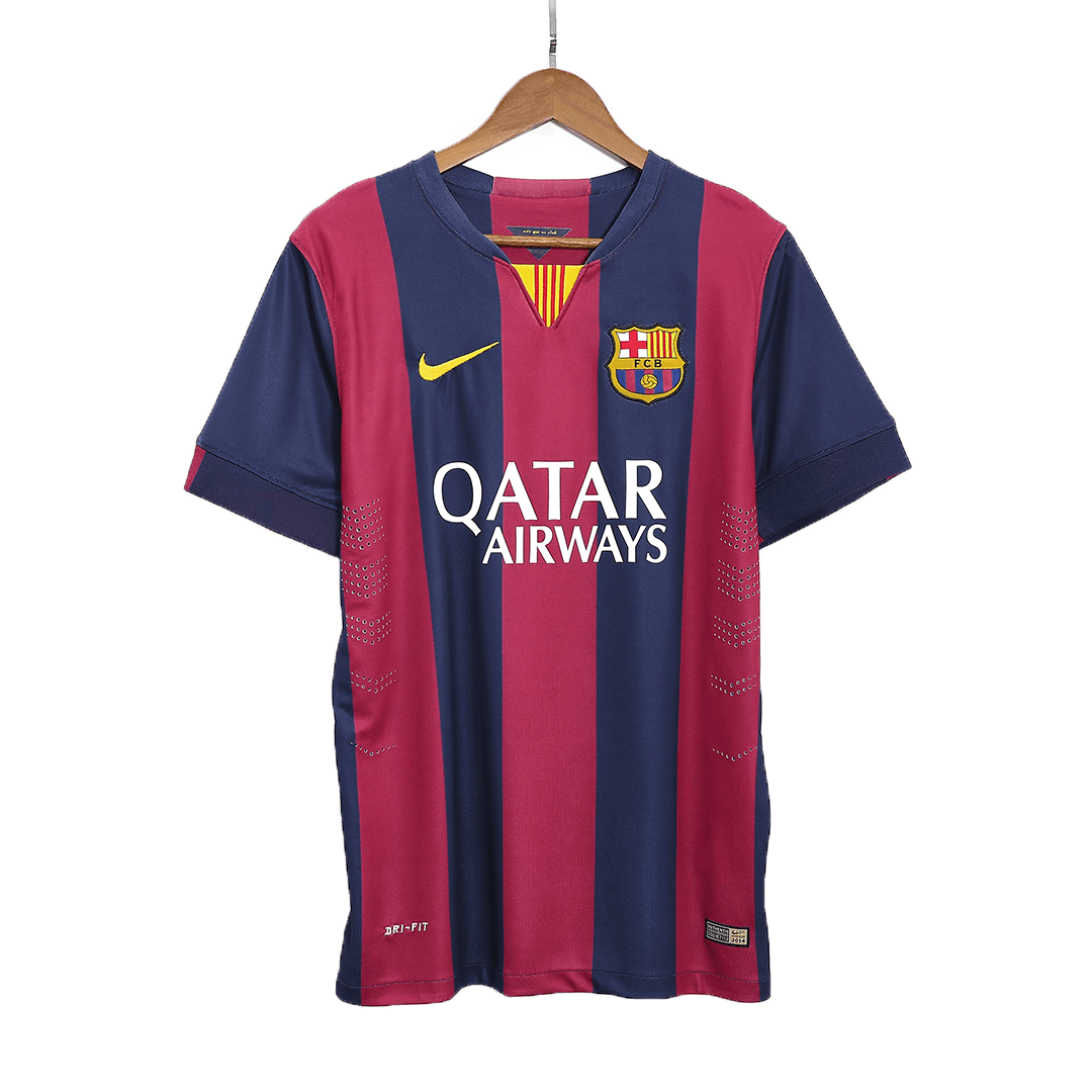 Barcelona NEYMAR JR #11 2014/15 Retro Home Soccer Jersey
