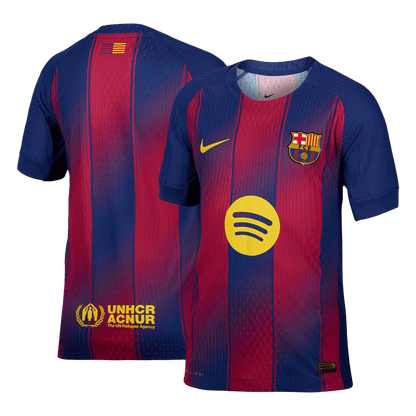 Camiseta de fútbol del FC Barcelona, ​​versión jugador local, temporada 2025/26