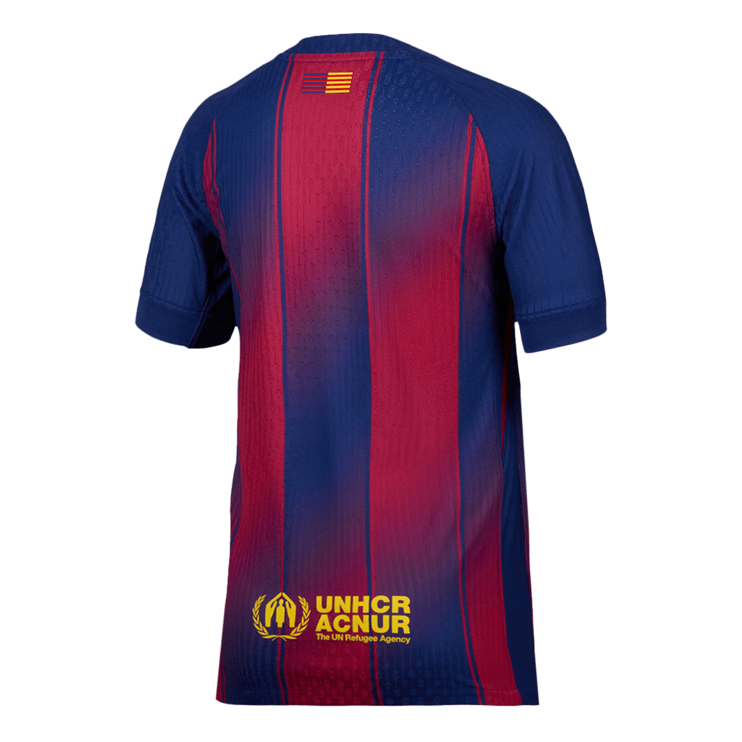 Camiseta de fútbol del FC Barcelona, ​​versión jugador local, temporada 2025/26