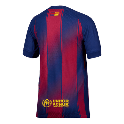 Camiseta de fútbol del FC Barcelona, ​​versión jugador local, temporada 2025/26