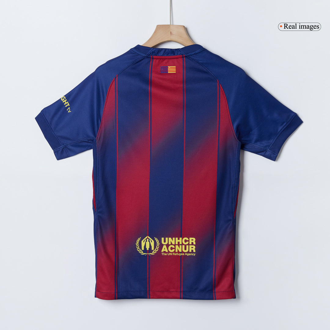 PEDRI #8 Barcelona Home Soccer Jersey 2025/26 | FansJerseyHub