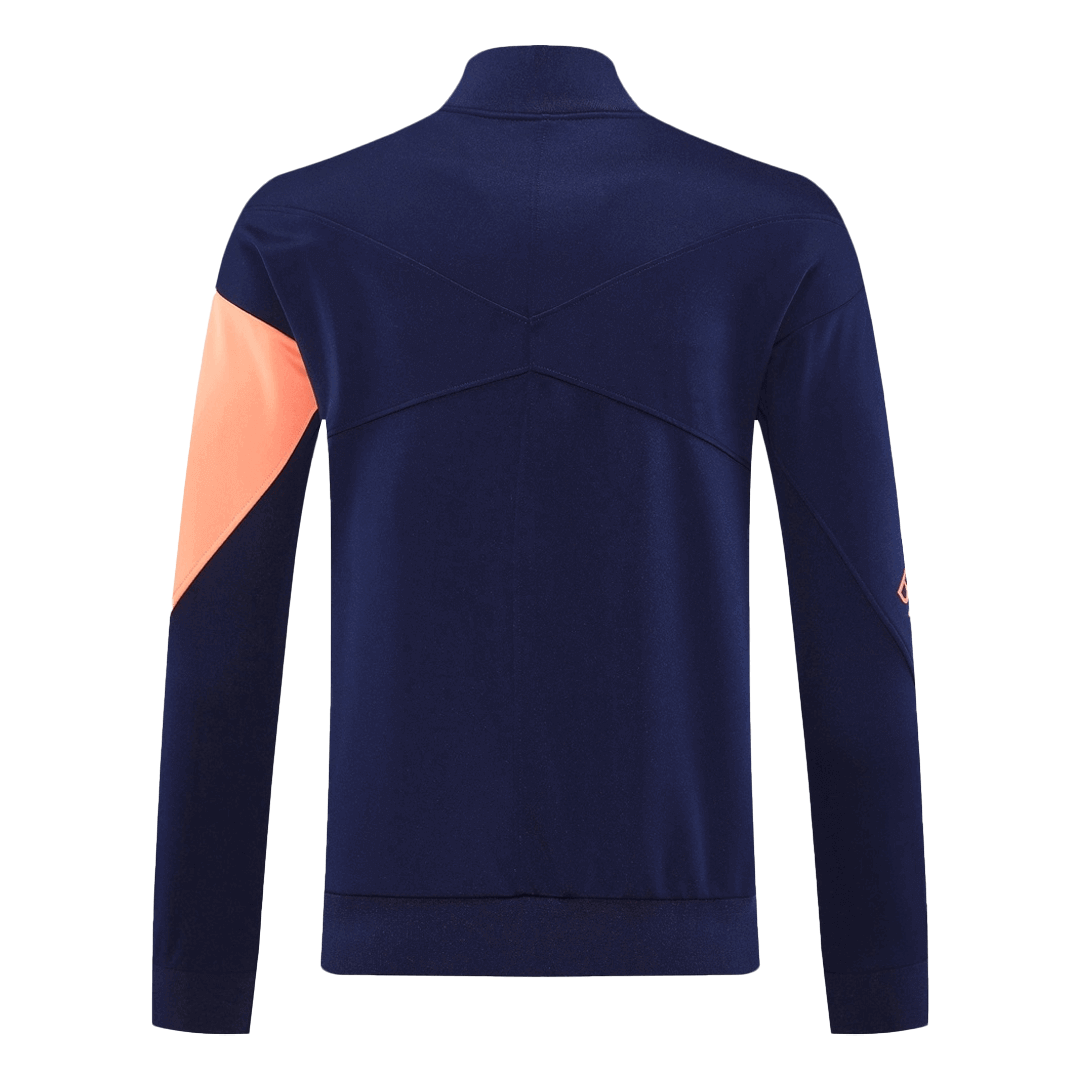 Veste d'entraînement du FC Barcelone 2025/26 - Bleu marine et orange