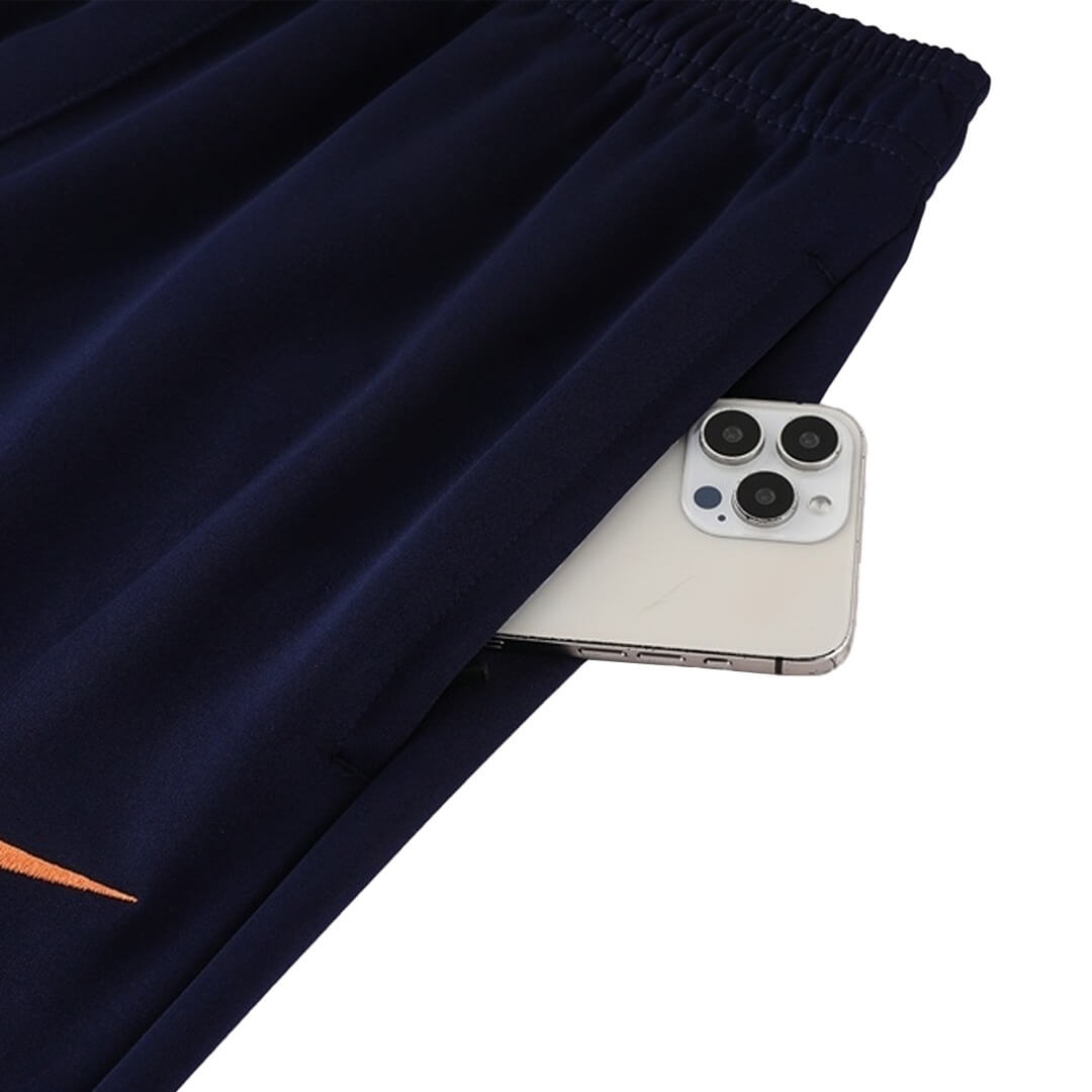 Veste d'entraînement du FC Barcelone 2025/26 - Bleu marine et orange