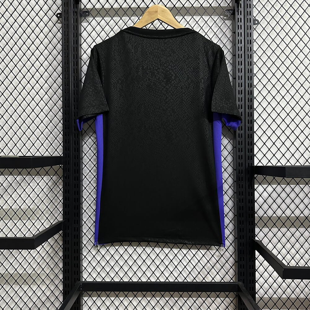 Barcelona Pre-Match Soccer Jersey 2025/26 Black