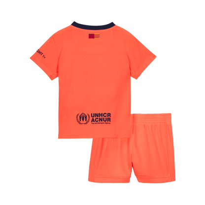 Barcelona Kid's Third Away Soccer Kit - Jersey+Shorts 2025/26