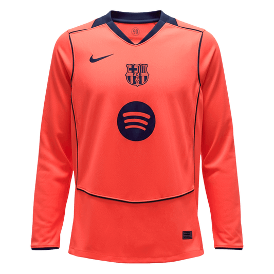 Barcelona Third Away Long Sleeve Jersey 2025/26