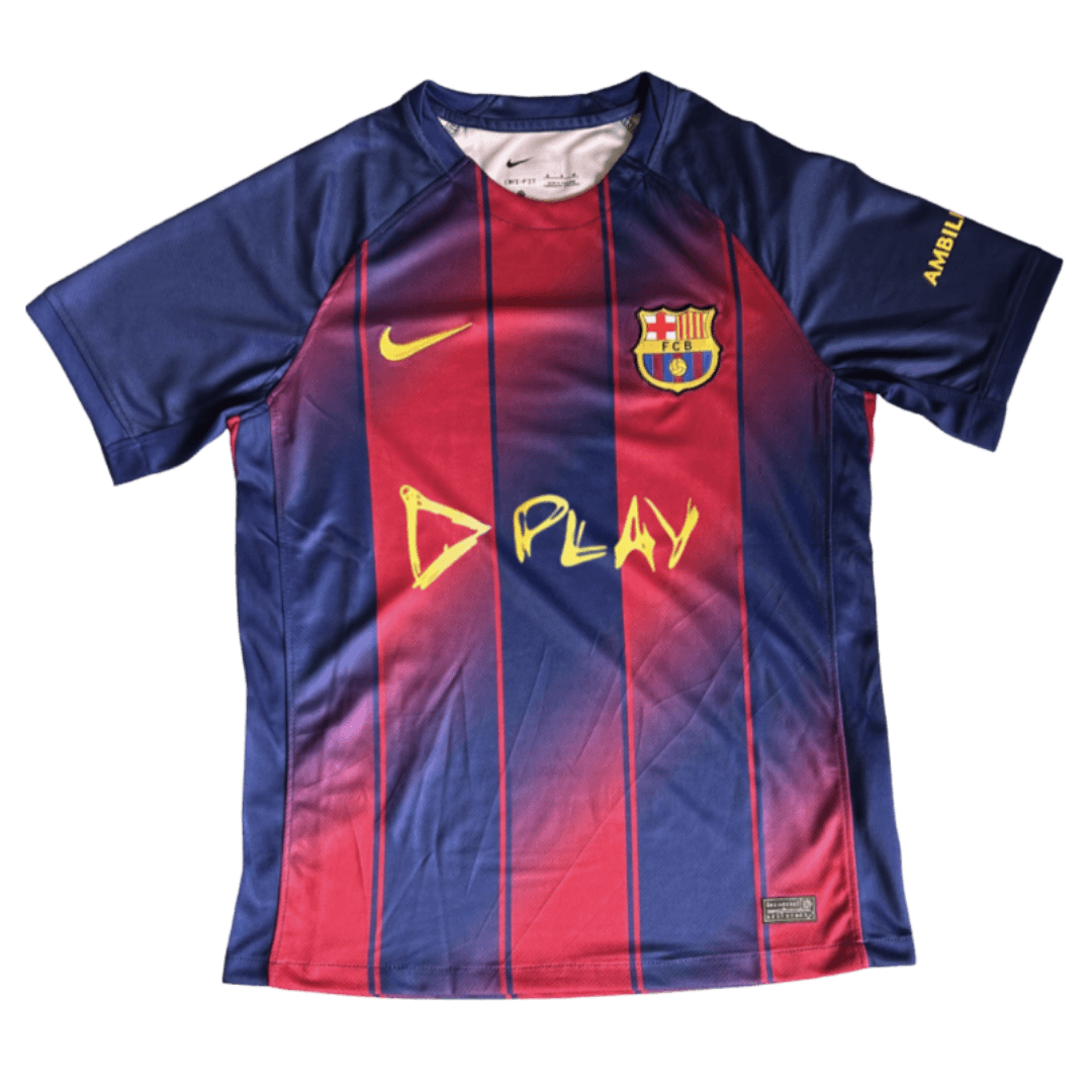 Barcelona X Ed Sheeran Home Soccer Jersey 2025/26