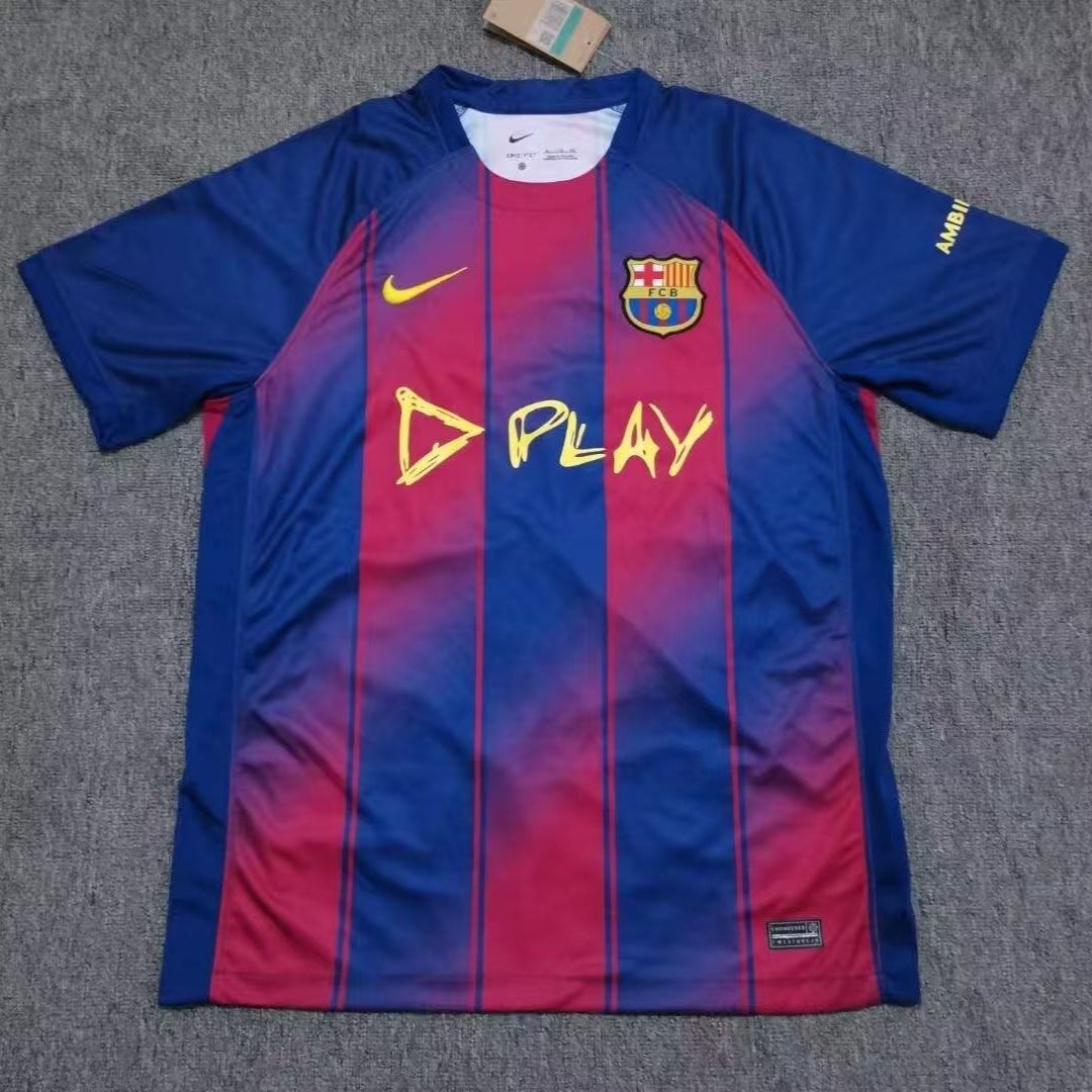 Barcelona X Ed Sheeran Home Soccer Jersey 2025/26
