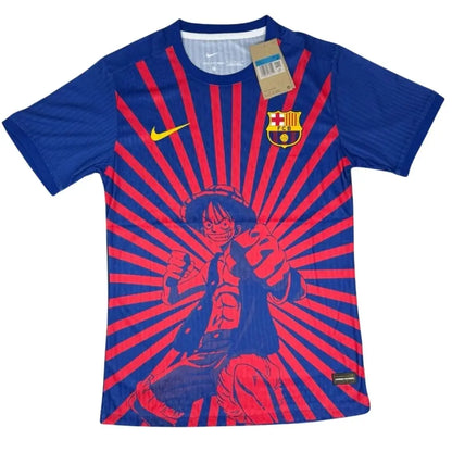 Barcelona One Piece Luffy Edition Jersey Player Version 2025/26