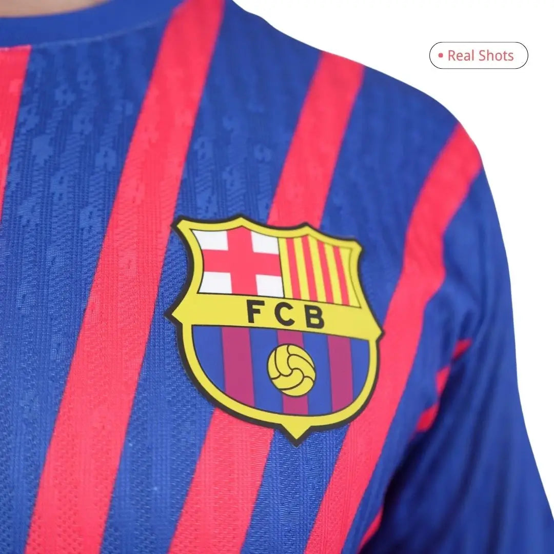 Barcelona One Piece Luffy Edition Jersey Player Version 2025/26