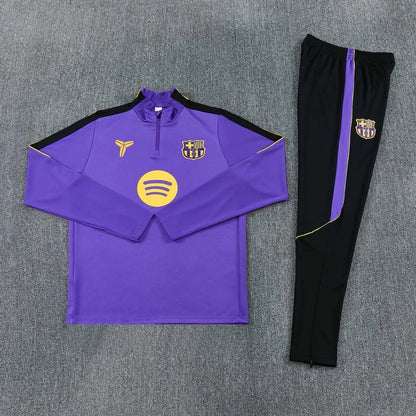 Barcelona x Kobe Bryant Away 1/4 Zip Tracksuit 2026/27 Purple