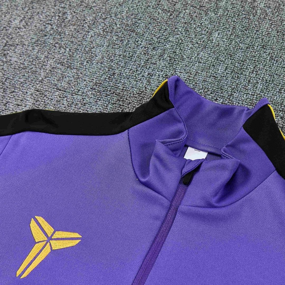 Barcelona x Kobe Bryant Away 1/4 Zip Tracksuit 2026/27 Purple
