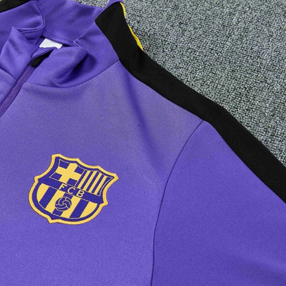 Barcelona x Kobe Bryant Away 1/4 Zip Tracksuit 2026/27 Purple