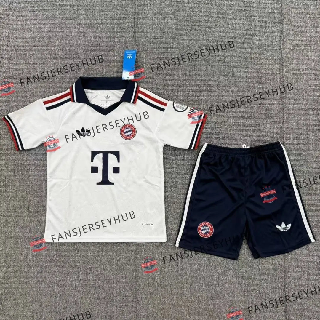 Bayern Munich Kid's Away Kit - Jersey+Shorts 2026/27