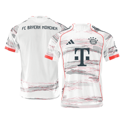 Camiseta de fútbol del Bayern Munich, versión visitante, temporada 2025/26, blanca