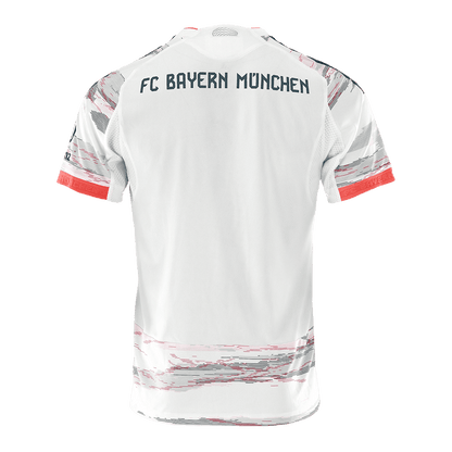 Camiseta de fútbol del Bayern Munich, versión visitante, temporada 2025/26, blanca