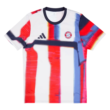 Bayern Munich Pre-Match Soccer Jersey 202526 Red&White