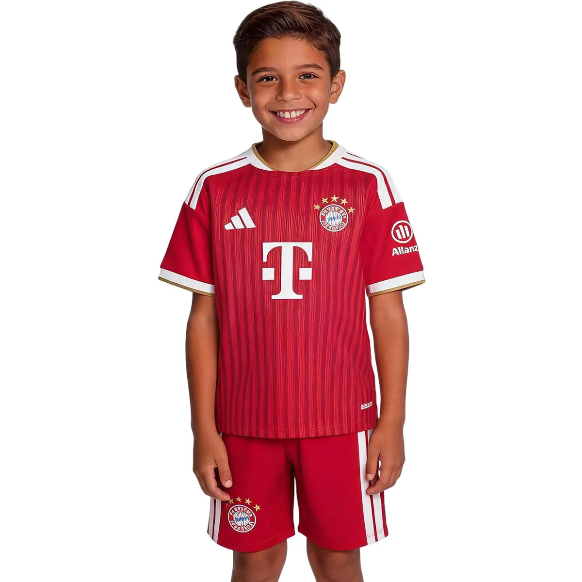 Tenue domicile enfant du Bayern Munich - Maillot + Short 2025/26