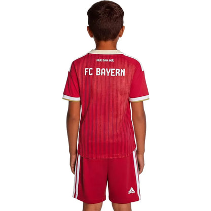 Tenue domicile enfant du Bayern Munich - Maillot + Short 2025/26