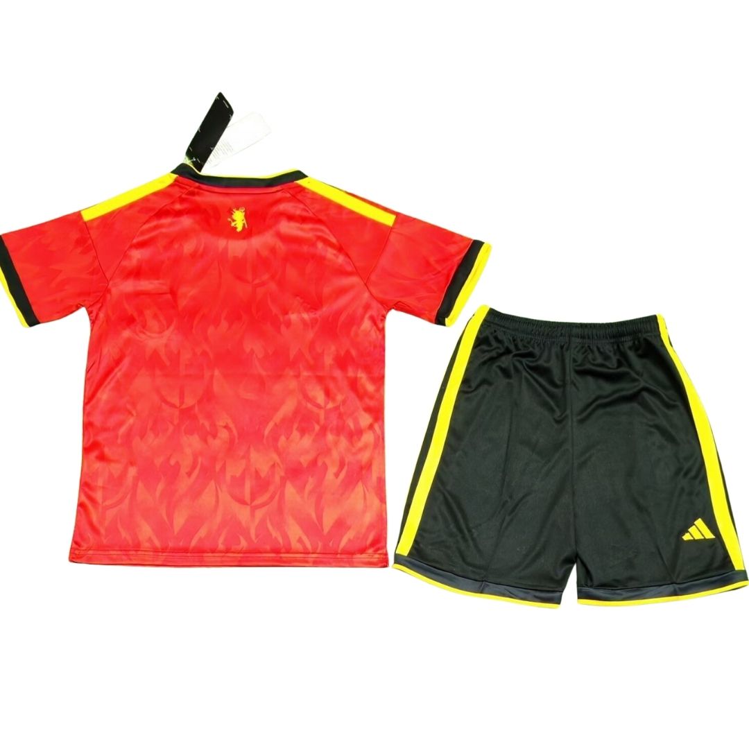 Belgium Home Kid's Soccer Kit (Jersey+Shorts) 2026